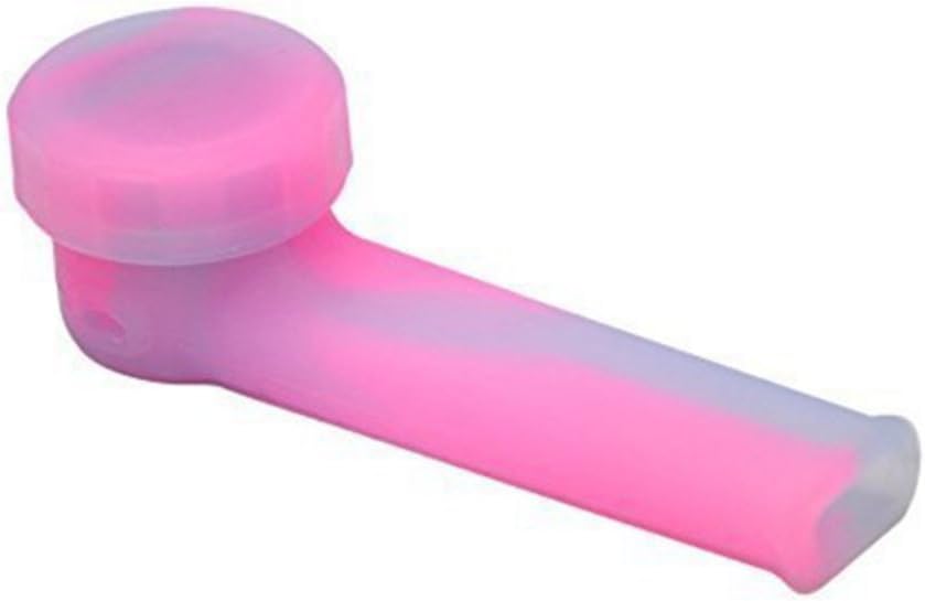 Balai Unbreakable Silicone Smoking Pipe Easy Clean Anti-Block Design Random Colour 3 Styles