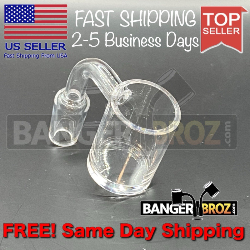 14mm Male 90 Degree Quartz Bucket Ships From USA
