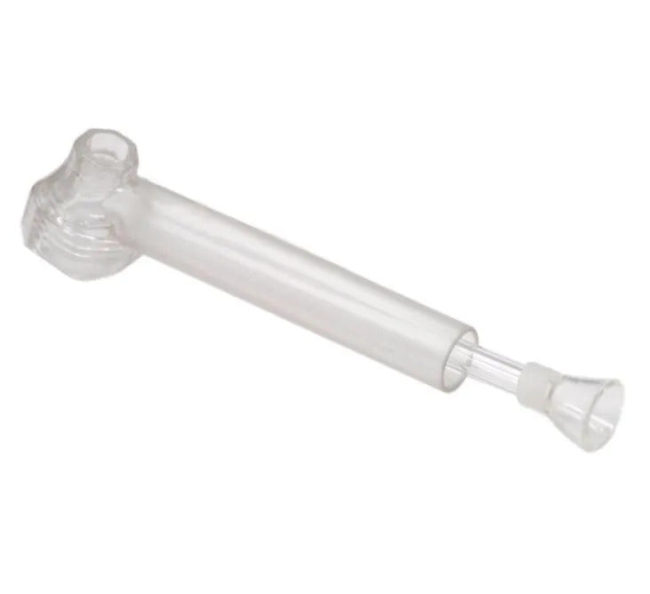 Toppuff Top Puff Pipe For Travel Glass Water Bongs Cigarette Tobacco 160MM Acrylic Oil Burner Smoking Plastic Pipes